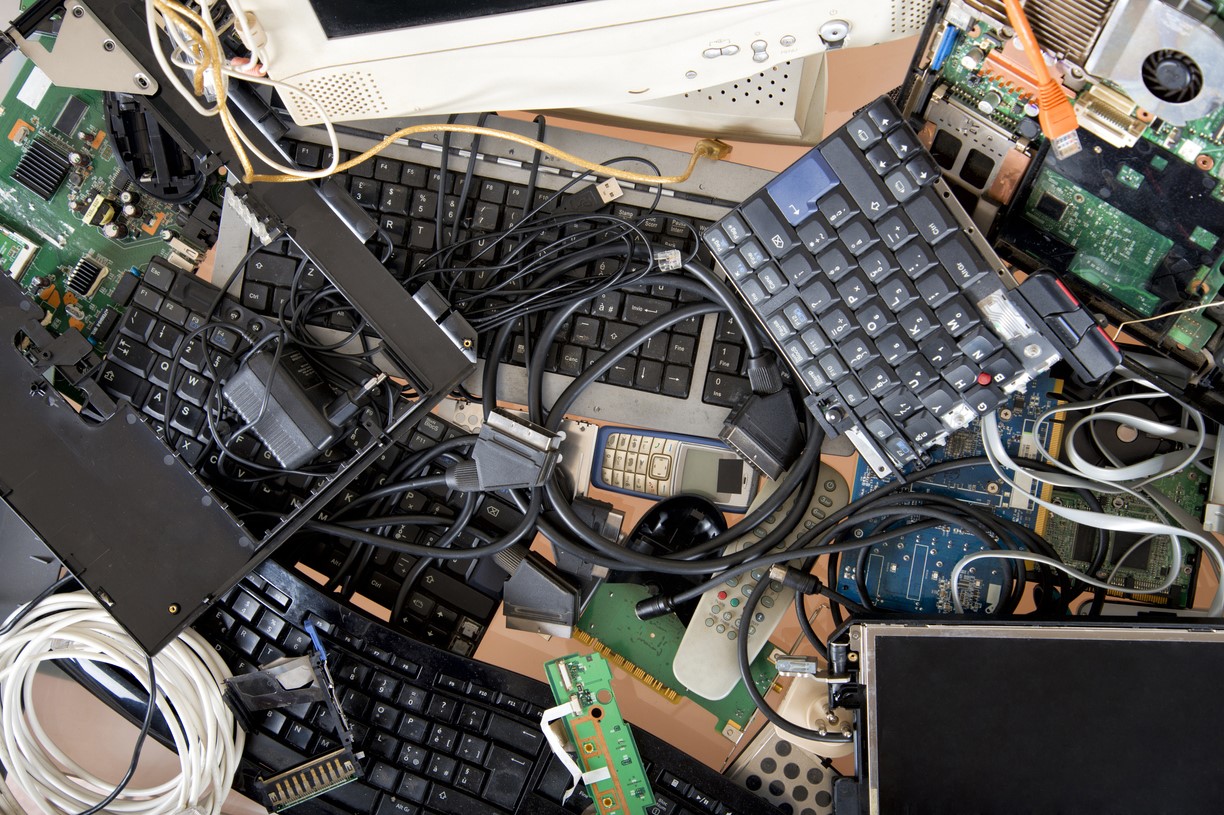 Ewaste circular economy repair and reuse istock lady photo 881562374