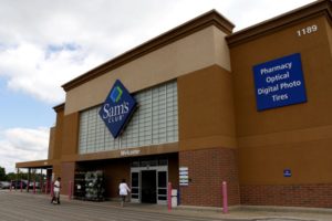 A SAMS CLUB STOREFRONT